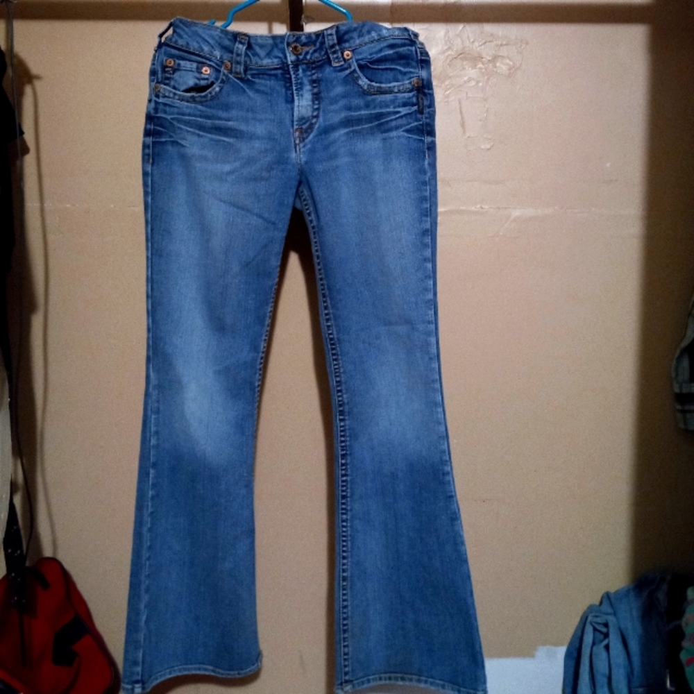 Silver jeans